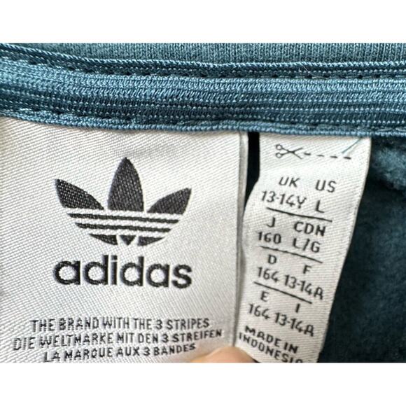 Adidas Adicolor Essentials Fleece Hoodie Arctic Night Youth 13/14 Large - Picture 4 of 7